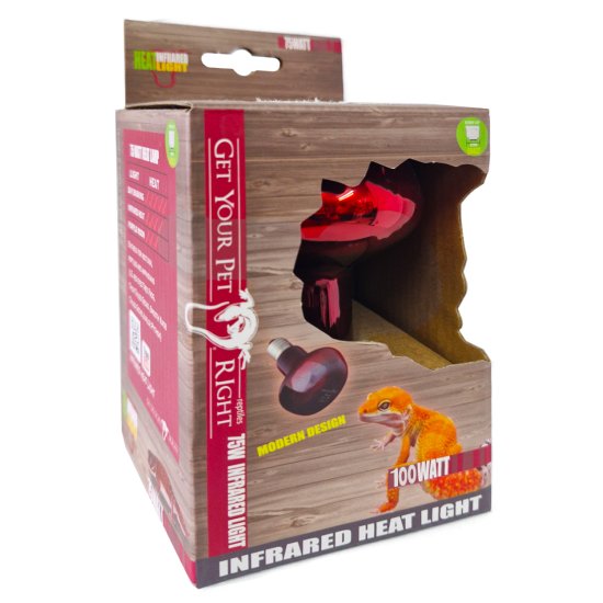 (image for) GYPR Red Heat Lamp 100W - Click Image to Close