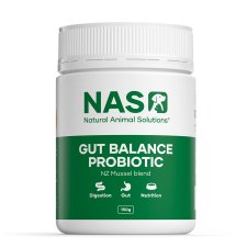 (image for) Natural Animal Solutions Gut Balance Probiotic 150g NZ Mussel Blend