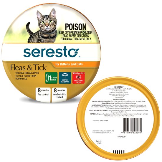 (image for) Seresto for Kittens and cats - Click Image to Close