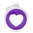(image for) MYF Tag Classic Heart Purple