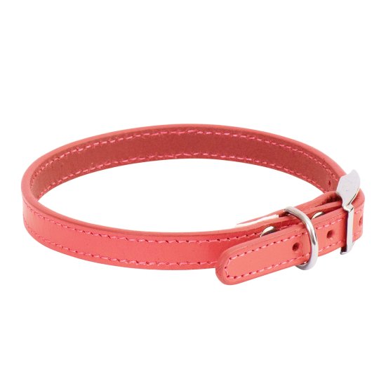 (image for) Beaupets Collar Leather Patent Plain 45Cm Mln - Click Image to Close