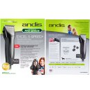 (image for) Andis SuperDuty Excel 5 Speed Clipper + 4 Guides
