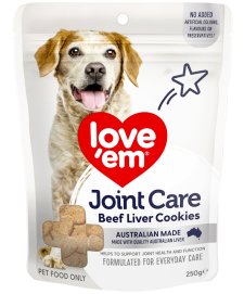 (image for) Love Em Cookie Joint Care 250g Beef