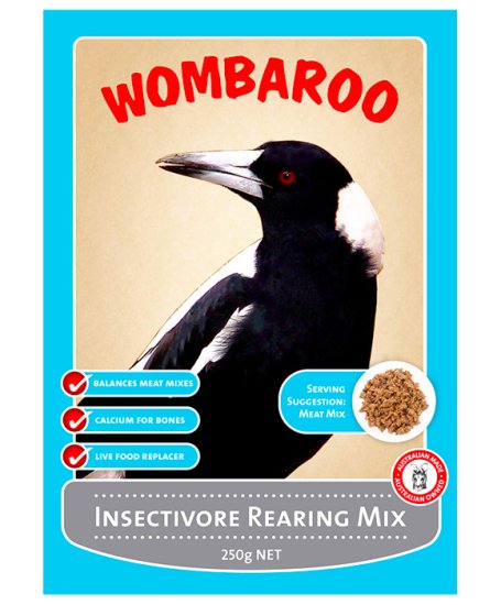 (image for) Wombaroo Insectivore Rearing Mix 250g - Click Image to Close