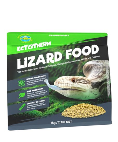 (image for) Vetafarm Herpavet Lizard Food 1kg - Click Image to Close