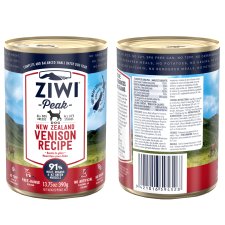 (image for) Ziwi Peak Dog Food Can 390g Venison