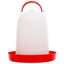 (image for) Happy Farm Hens RedWhite Waterer 6L