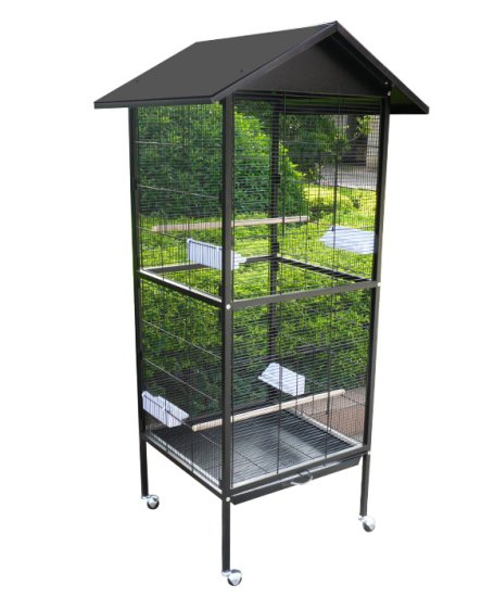 (image for) Bonofido Aviary Classic Med 60Wx60Dx170H cm - Click Image to Close