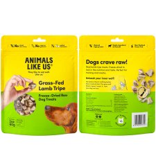 (image for) Animals Like Us Dog Dried Treats 85g Lamb Tripe