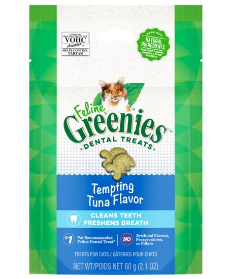 (image for) Greenies Cat Feline 60g Tuna - Click Image to Close