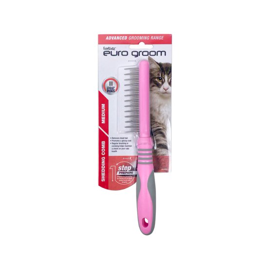 (image for) Euro Groom Shed Comb - Click Image to Close