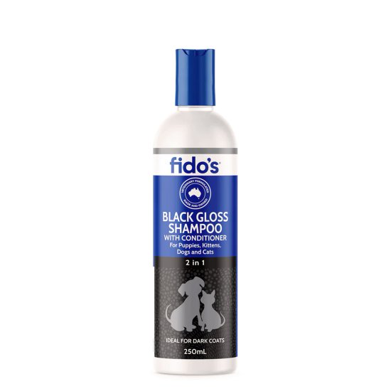 (image for) Fidos Black Gloss Shampoo 250ml - Click Image to Close