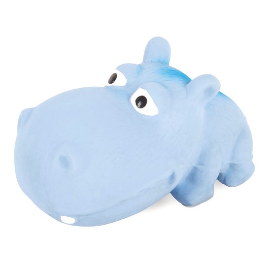 (image for) Kazoo Latex Toy Medium Smiling Hippo - Click Image to Close