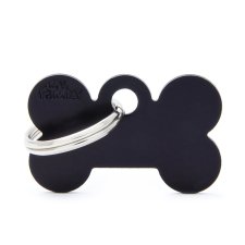 (image for) MYF Tag Basic Bone Black Small