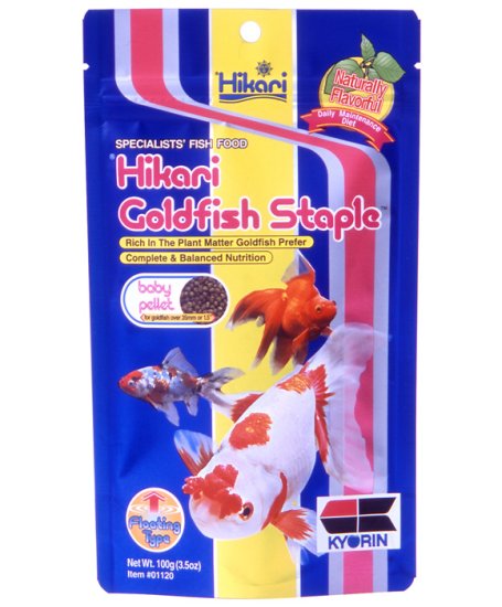 (image for) Hikari Goldfish Staple Baby 100g - Click Image to Close