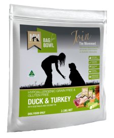 (image for) Meals For Mutts Dog Grain Free Duck Turkey 2.5Kg