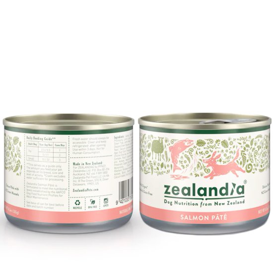 (image for) Zealandia Dog Can 24x170g Pate Salmon - Click Image to Close