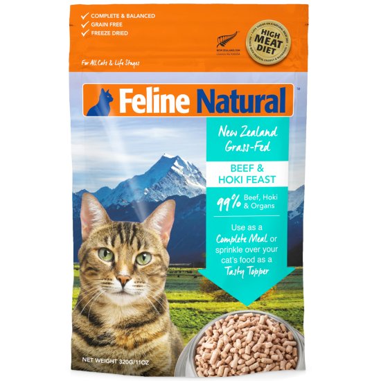 (image for) K9 Feline Beef and Hoki 320g - Click Image to Close
