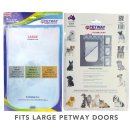 Petway Pet Door Flexible Flap Large