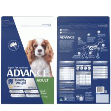 (image for) Advance Dog Adult Small Breed Healthy Weight 2.5kg