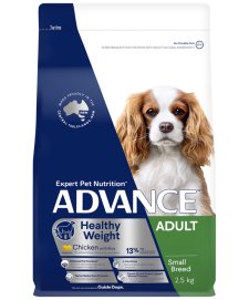 (image for) Advance Dog Adult Small Breed Healthy Weight 2.5kg