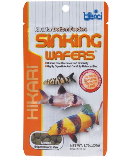 (image for) Hikari Sinking Wafers 50g - Click Image to Close