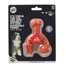 (image for) Tasty Bone Nylon Trio Small Bacon