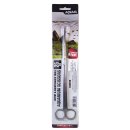 (image for) Aquael Aquarium Stainless Steel Scissors Curved 25cm