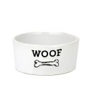 (image for) Barkley+Bella Bowl Ceramic Woof Small 450ml