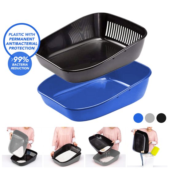 (image for) Ferplast Cat Toilet Birba Basic 42x54x18cm - Click Image to Close