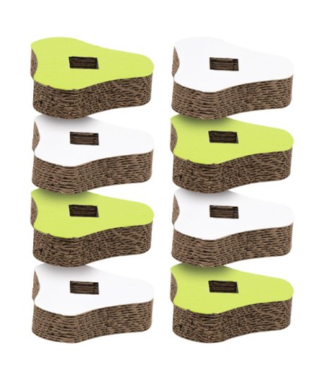 (image for) Catit 2.0 Cat Senses Scratch Tower replacement Pieces(set of 8) - Click Image to Close