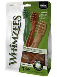 (image for) Whimzees Canine Toothbrush Star Large 6pk 360g