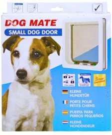 (image for) Petmate Dog Mate Dog Door Small White