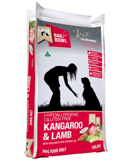 (image for) Meals For Mutts Dog Kangaroo Lamb 9Kg - Click Image to Close
