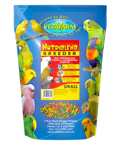 (image for) Vetafarm Nutriblend Breeder 2kg - Click Image to Close