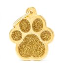 (image for) MYF Tag Shine Paw Gold Large