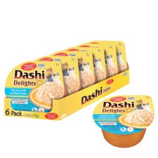 (image for) INABA Cat Dashi Delights 6Pk Chicken Scallop