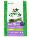 Greenies Canine Snacks Treat-Pak Teenie Blueberry 340g