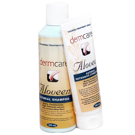 (image for) Dermcare Aloveen Twin Pack (Shampoo 250Ml+Conditioner 100Ml) - Click Image to Close