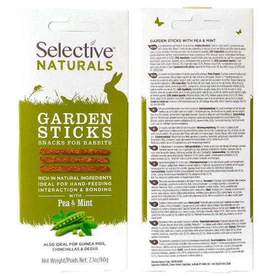 (image for) Selective Rabbit Garden Sticks 60g - Click Image to Close
