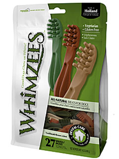 (image for) Whimzees Canine Toothbrush Star Small 24pk 360g - Click Image to Close